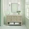James Martin Vanities 48'' Single Vanity, Whitewashed Oak w/ 3 CM Ethereal Noctis Quartz Top 330-V48-WWO-3ENC - alternate 6